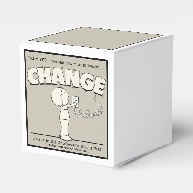 Power To Change Favor Boxes (Front Side)
