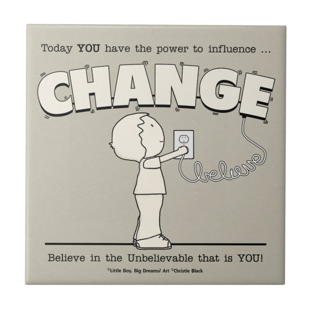 Power To Change Tile (Front)