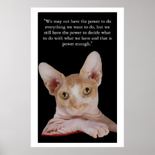 "Power To Decide" Poster