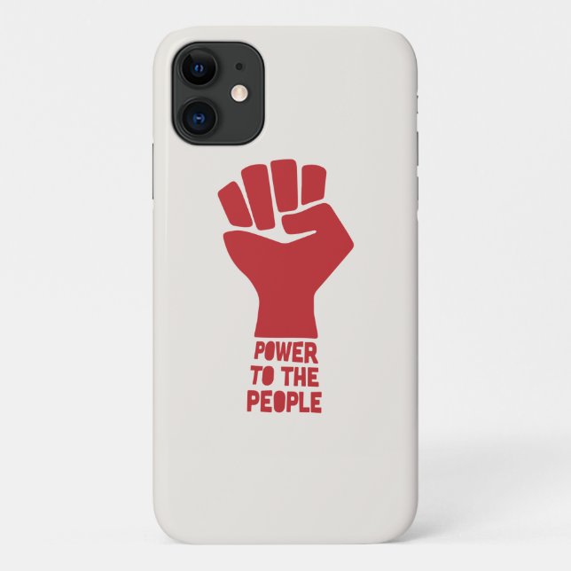 Power to the People Case-Mate iPhone Case (Back)