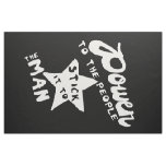Power To The People Protest Banner Sign Flag Fabric