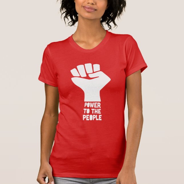 Power to the People T-Shirt (Front)