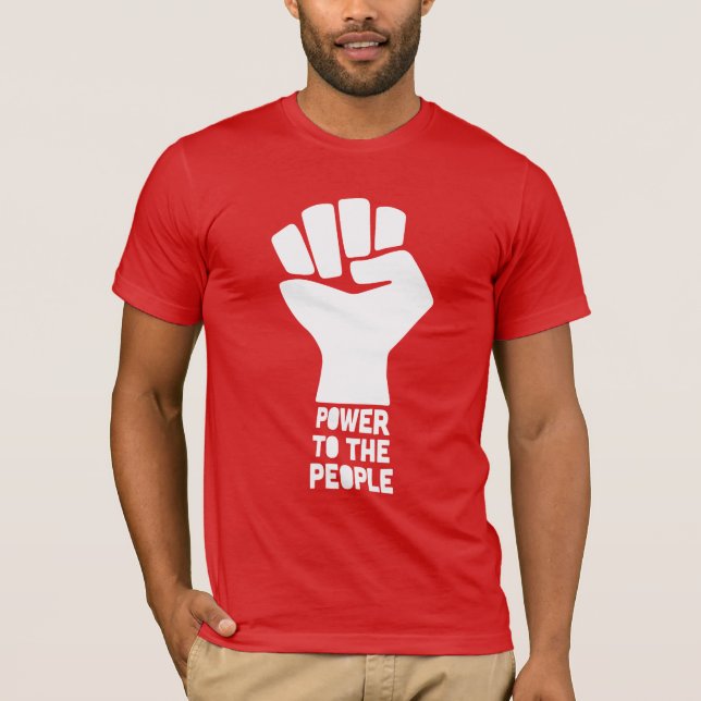 Power to the People T-Shirt (Front)
