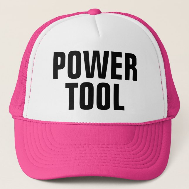Power Tool Trucker Hat (Front)