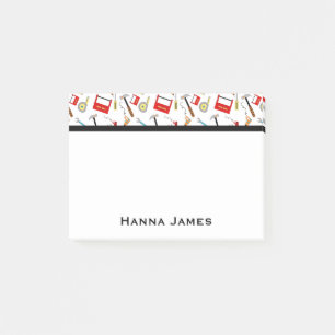 Power Tools Handyman Theme Personalized Post-it Notes