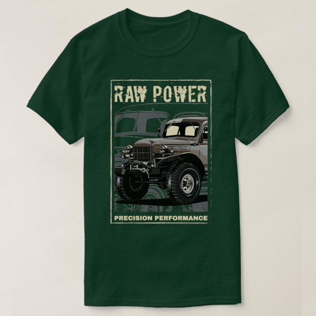 Power Wagon Truck T-Shirt (Design Front)