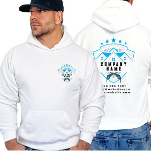 Power Wash House Cleaning Pressure Washing Logo Hoodie