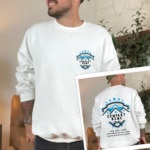Power Wash House Cleaning Pressure Washing Logo Sweatshirt