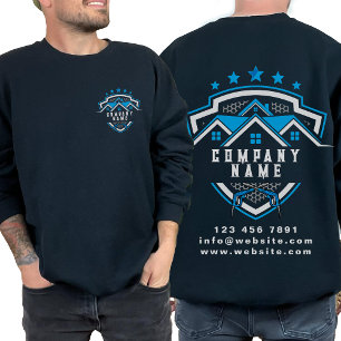 Power Wash House Cleaning Pressure Washing Logo Sweatshirt