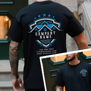 Power Wash House Cleaning Pressure Washing Logo T-Shirt