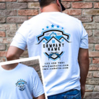 Power Wash House Cleaning Pressure Washing Logo T-Shirt