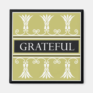 Power Word For Motivation - GRATEFUL Magnet