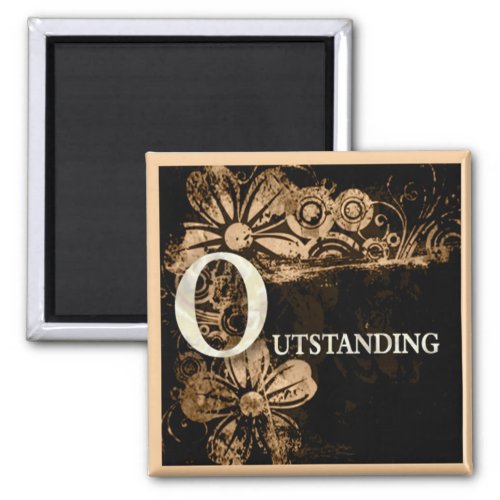 Power Word For Motivation _ OUTSTANDING Magnet