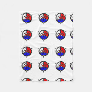 Power Zen Mandala Fleece Blanket