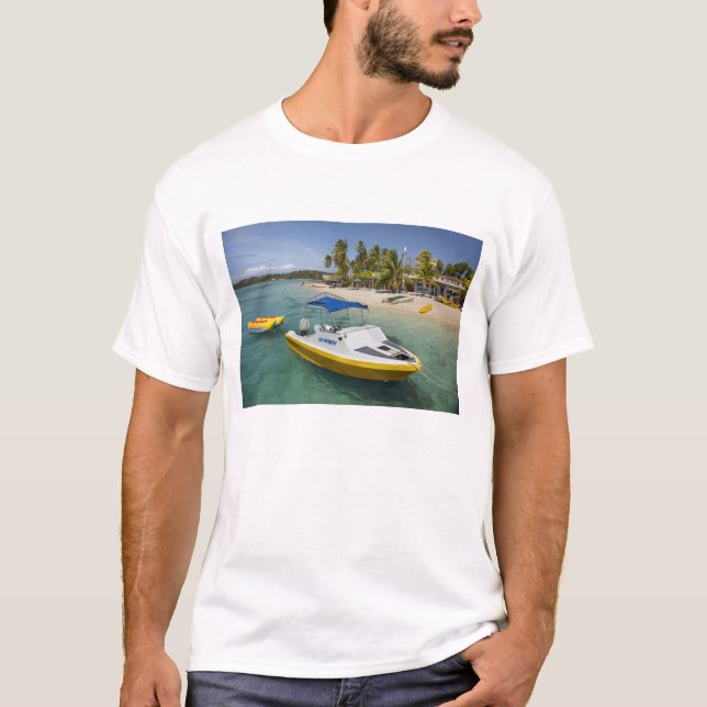 Powerboat and banana boat T-Shirt (Front)