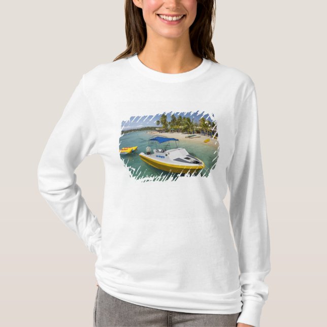 Powerboat and banana boat T-Shirt (Front)