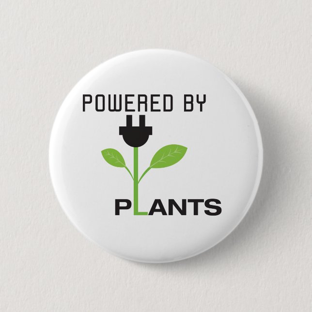 POWERD BY PLANTS BUTTON (Front)