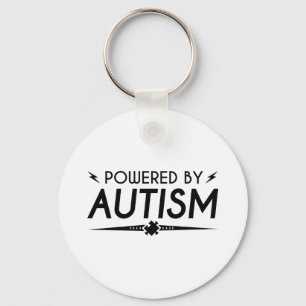 Powered By Autism Keychain