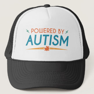 Powered By Autism Trucker Hat