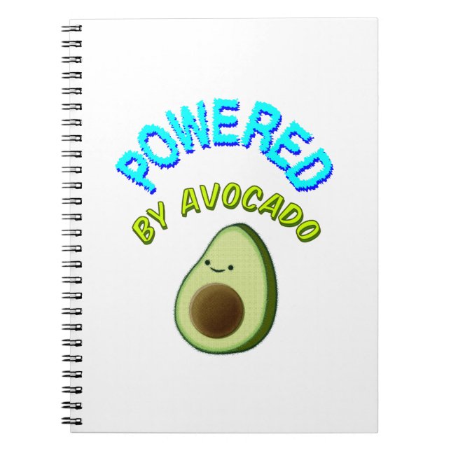 Powered By Avocado Notebook (Front)