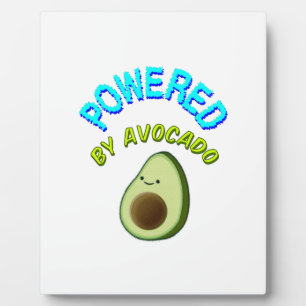 Powered By Avocado Plaque