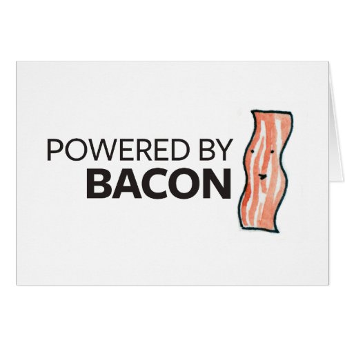 Powered by Bacon