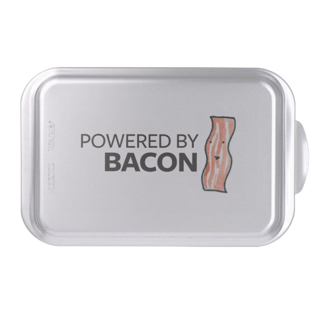 Powered by Bacon Cake Pan (Front)