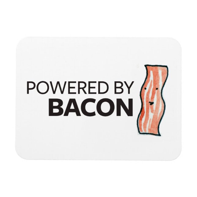 Powered by Bacon Magnet (Horizontal)