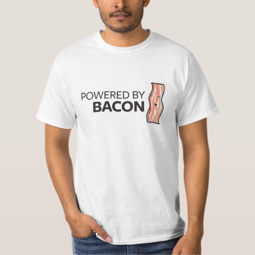 Powered by Bacon T_Shirt