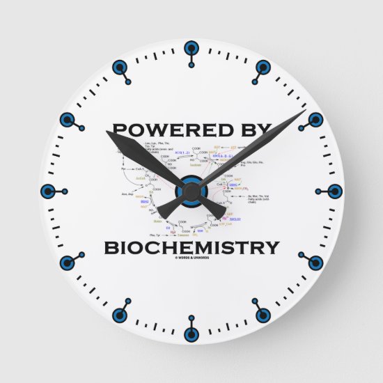 Powered By Biochemistry (Krebs Cycle) Round Clock