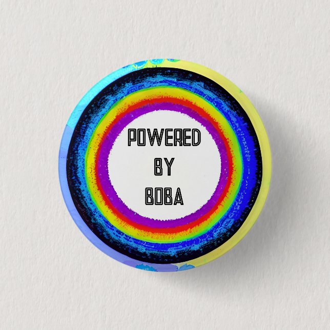 Powered by Boba Button (Front)