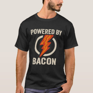Powered By Bycon Funny Meat Lover Bbq Grill Carniv T-Shirt