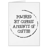 Powered By Coffee (Front)