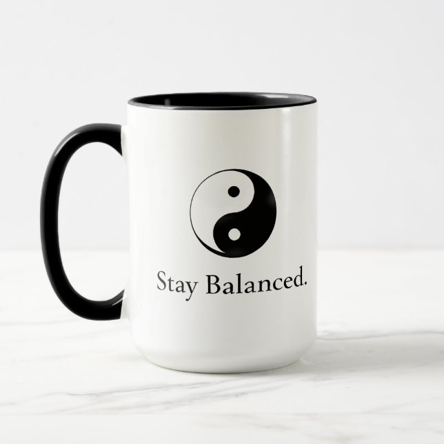 Powered by Coffee and Qi Mug – Acupuncture  Gift (Left)