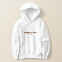 Powered By Coffee Cozy Coffee Lover Hoodie