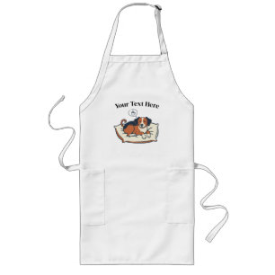 Powered by Coffee & Dog Dreams Long Apron