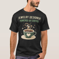 Powered By Coffee Jewelry Designer