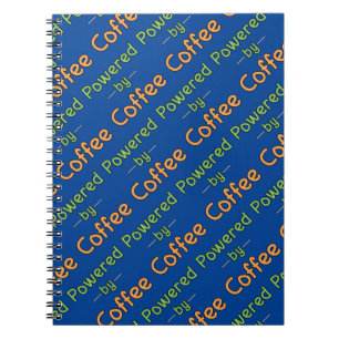 Powered by Coffee notebook