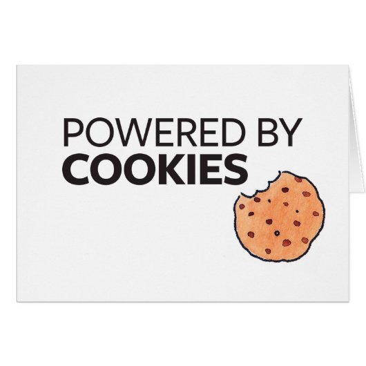 Powered by Cookies Cards (Front Horizontal)