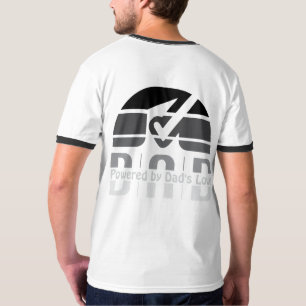 Powered by Dad's Love: Making Memories with Hugs T-Shirt