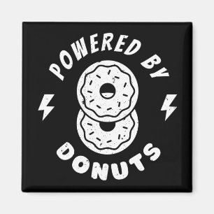 Powered By Donuts Magnet