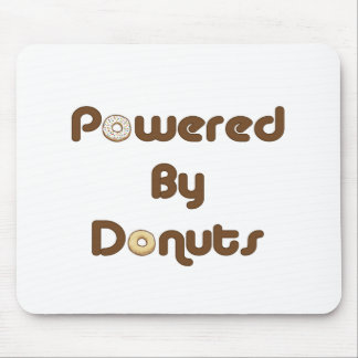 Powered By Donuts Mouse Pad