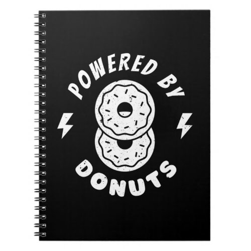 Powered By Donuts Notebook