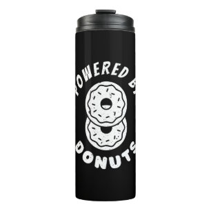Powered By Donuts Thermal Tumbler