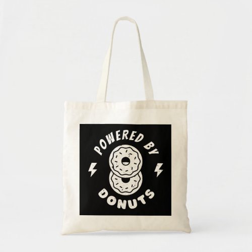 Powered By Donuts Tote Bag