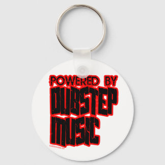 powered by DUBSTEP music Keychain