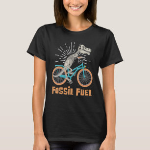 Powered By Fossil Fuel Reptile Family Dinosaur T-Shirt