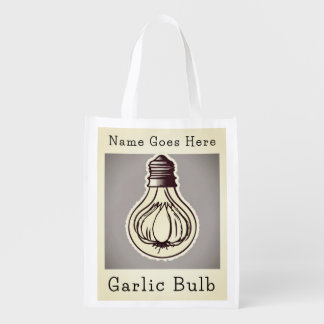 "Powered by Garlic" – Electrifying Reusable Grocery Bag
