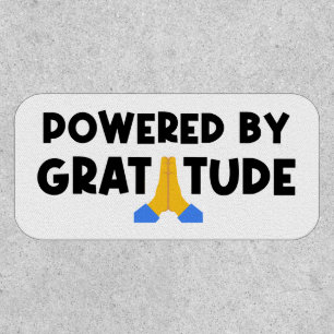 Powered By Gratitude Patch