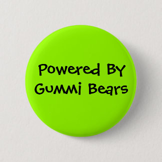 Powered By, Gummi Bears Pinback Button